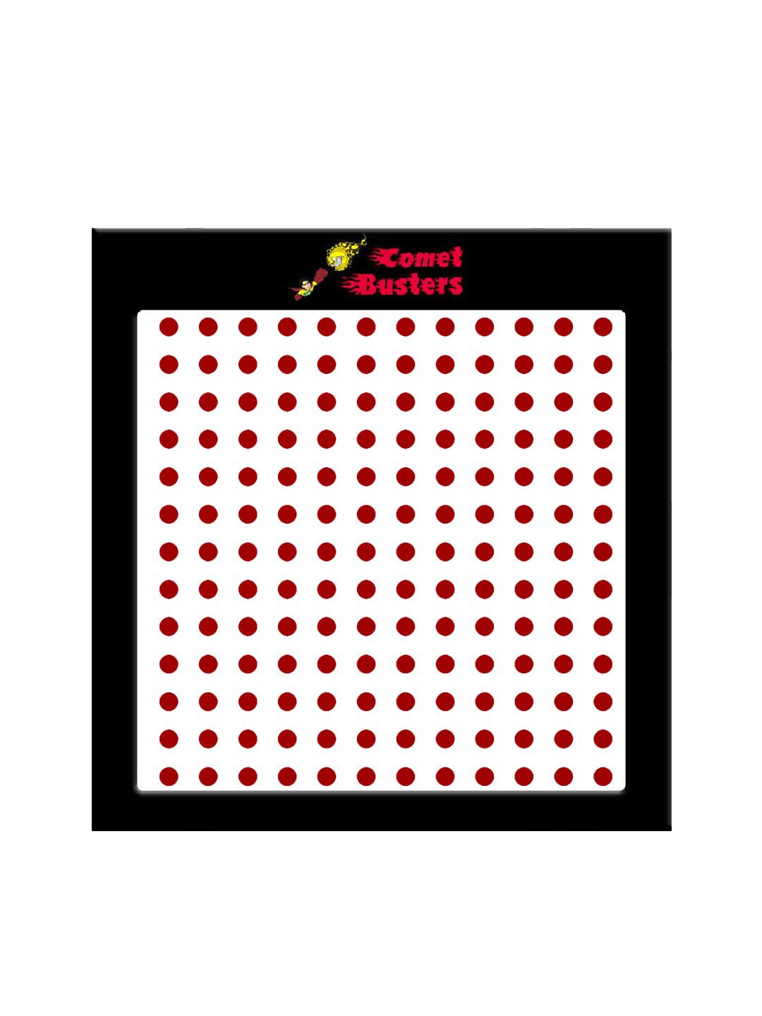 

Comet Busters 156 Pcs Reusable Designer Bindis - Red