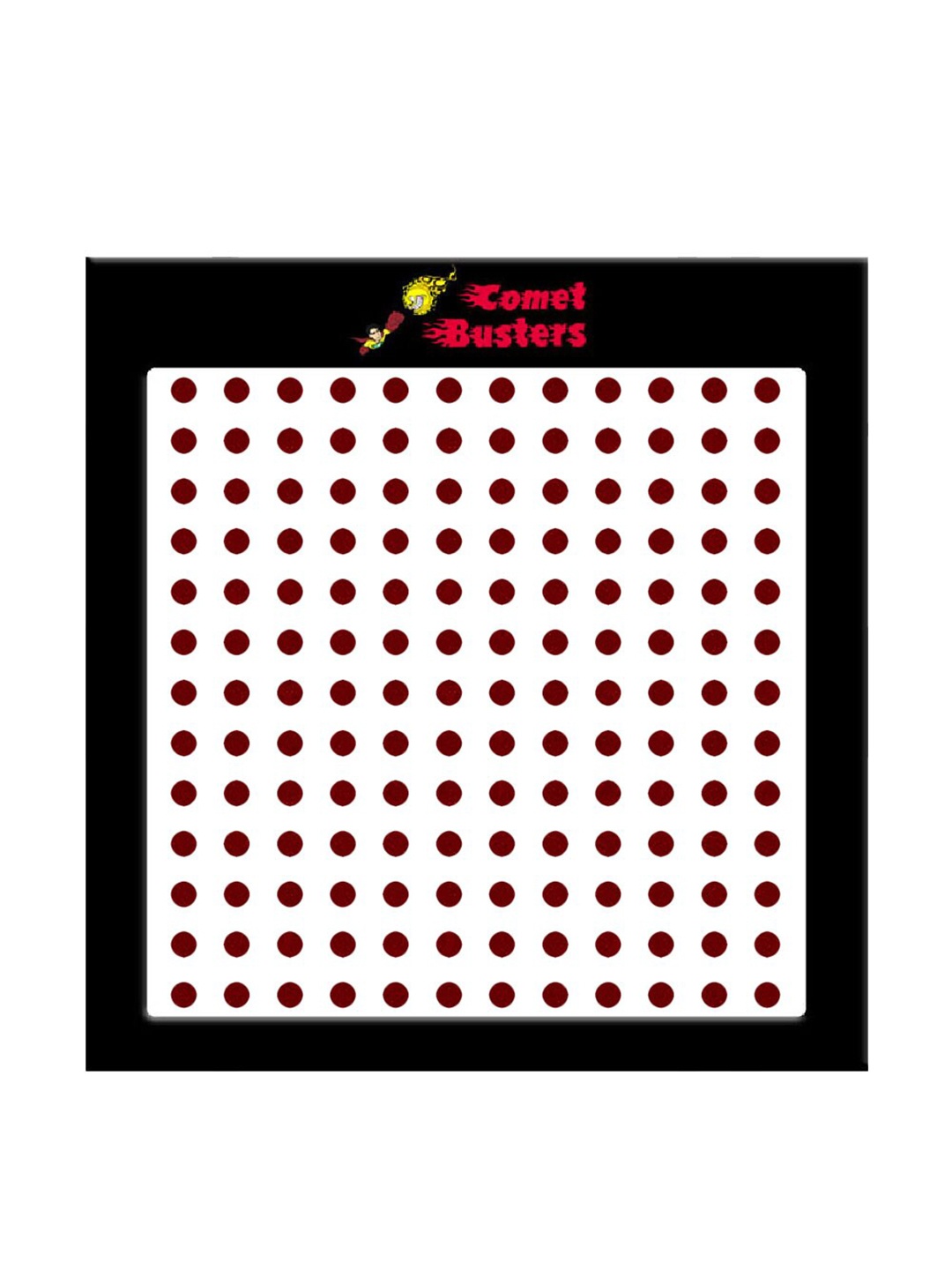 

Comet Busters 156 Pcs Reusable Designer Bindis - Maroon