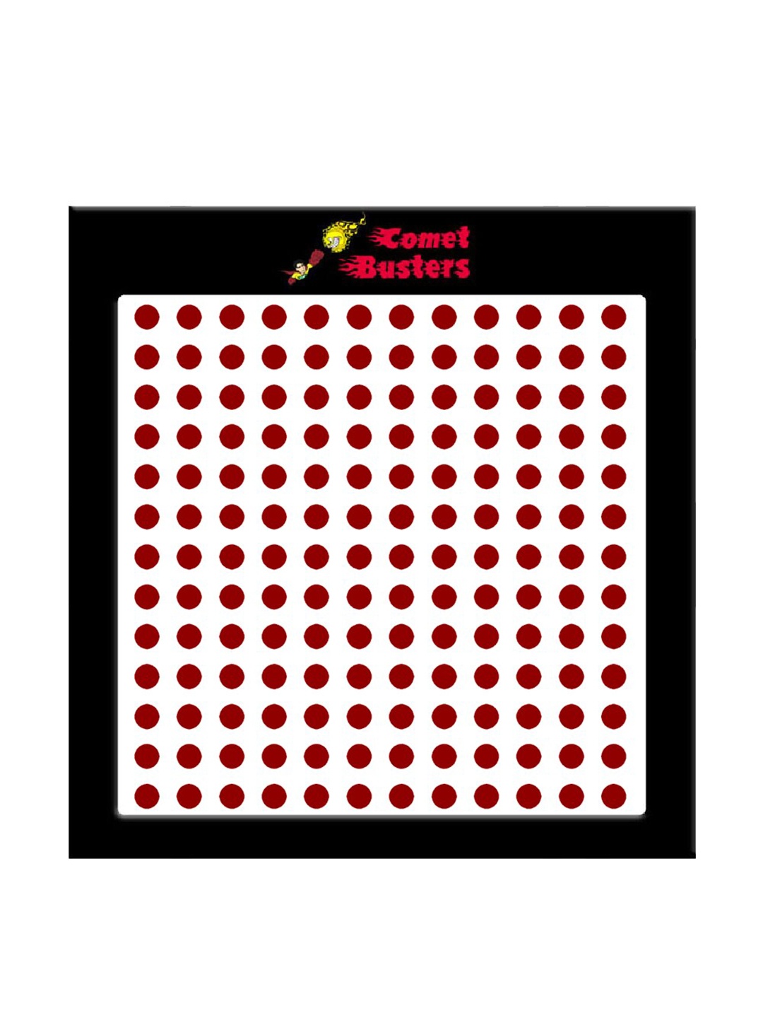

Comet Busters 156 Pcs Reusable Designer Bindis - Maroon