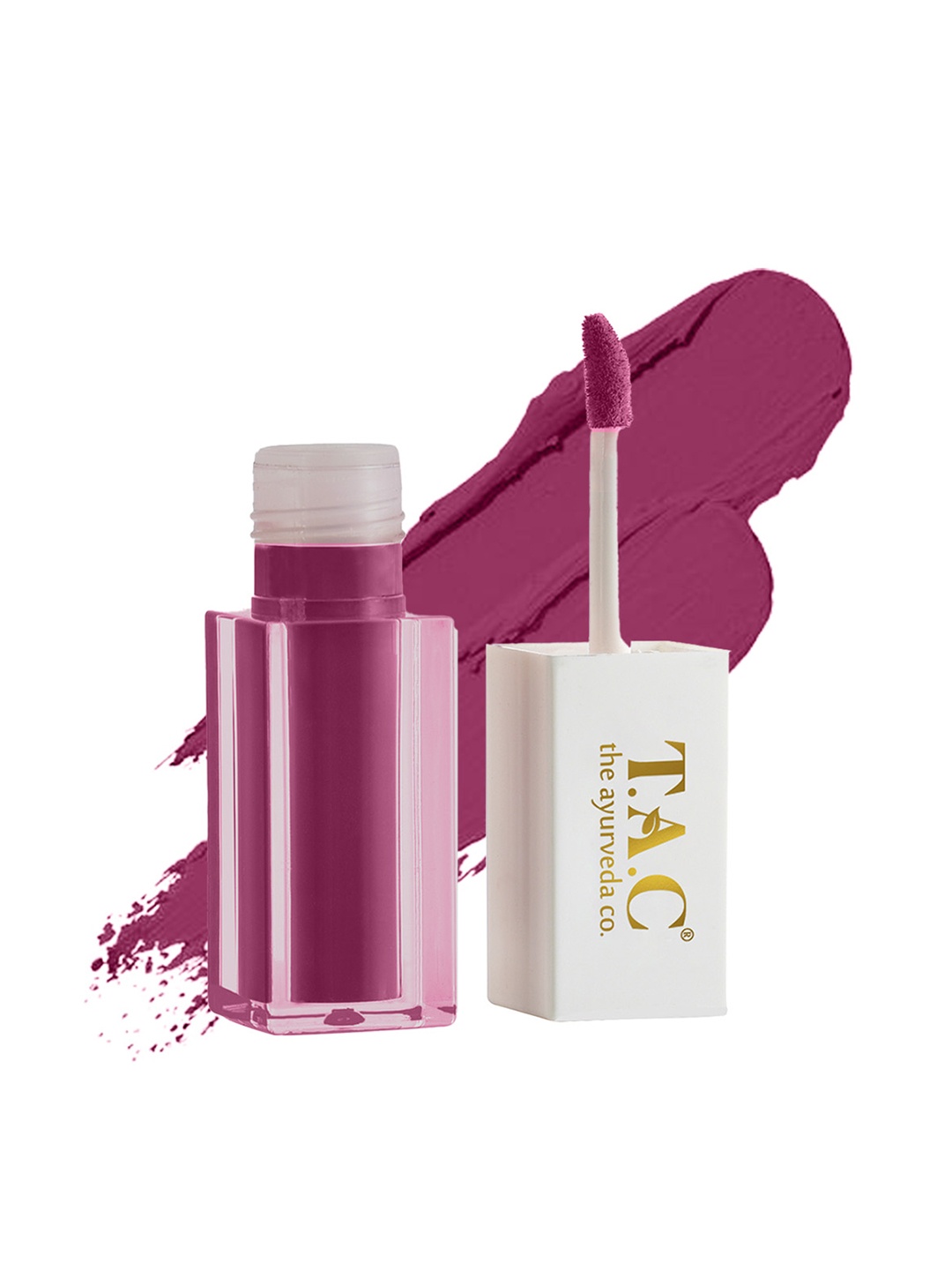 

TAC - The Ayurveda Co. Liquid Lipstick 5 ml- Velvet Mauve, Purple