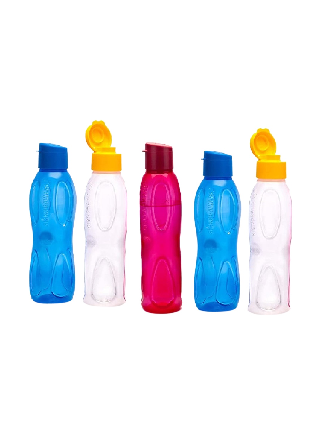

SignoraWare Set Of 5 Assorted Water Bottle