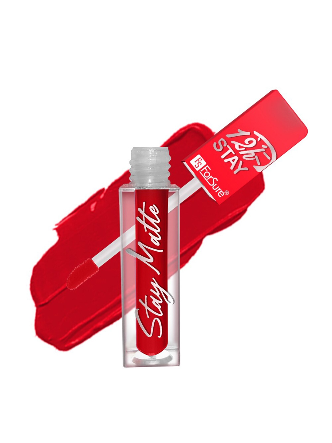 

ForSure Non Transfer Liquid Matte Mini Lipstick-2.5ml Peppy Red