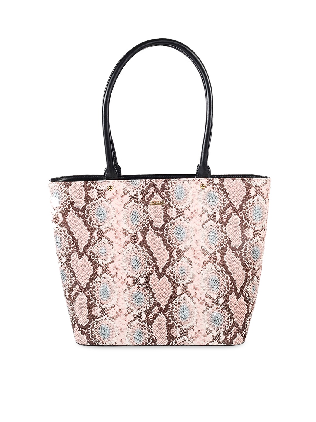 

Mochi Animal Printed PU Structured Shoulder Bag, Pink