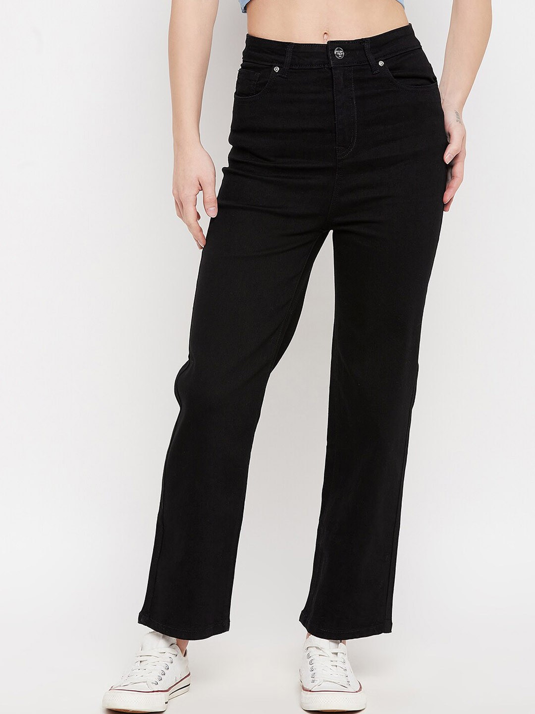 

Madame Women Black Jeans