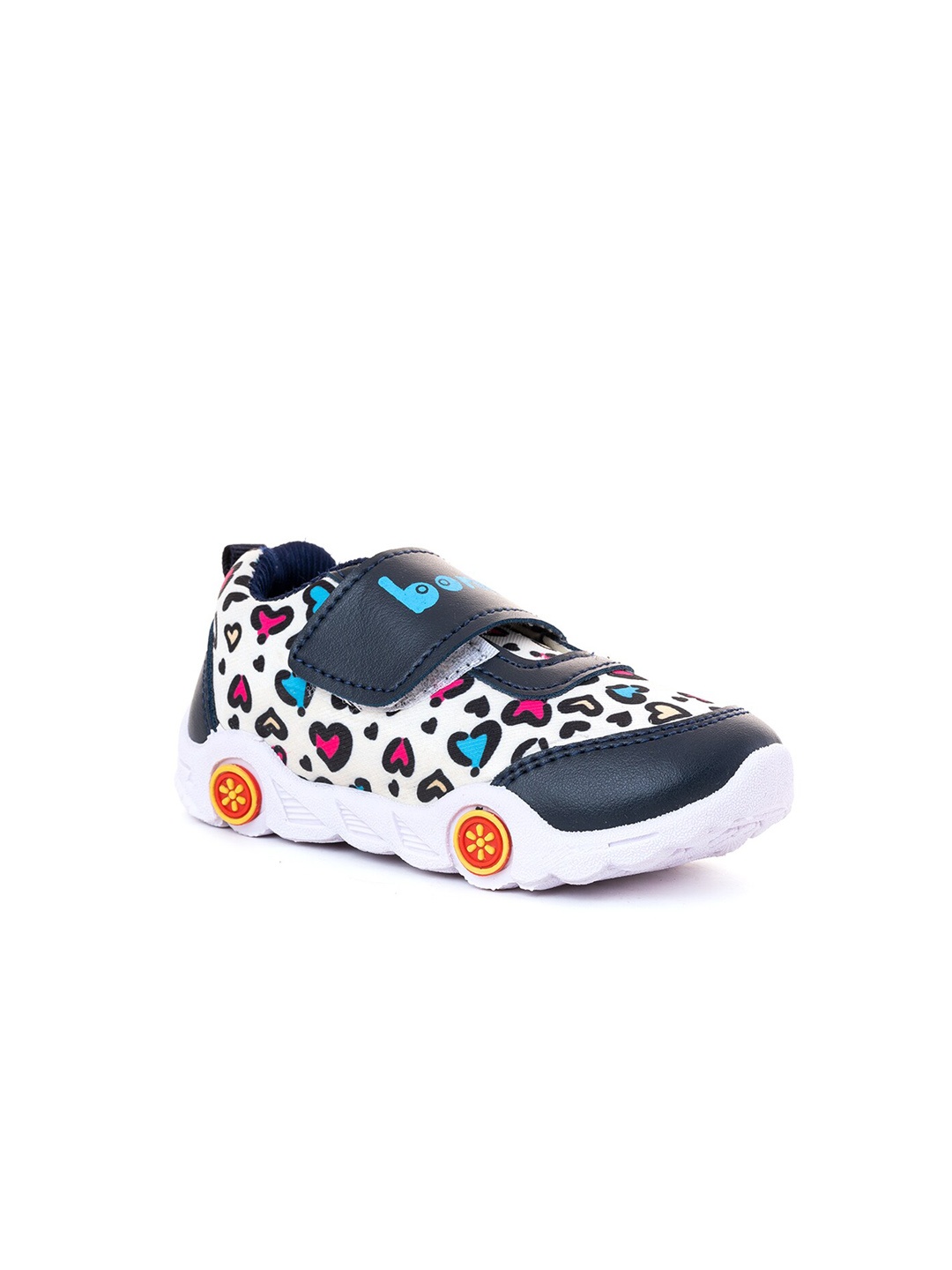 

Khadims Unisex Kids Printed Sneakers, Navy blue