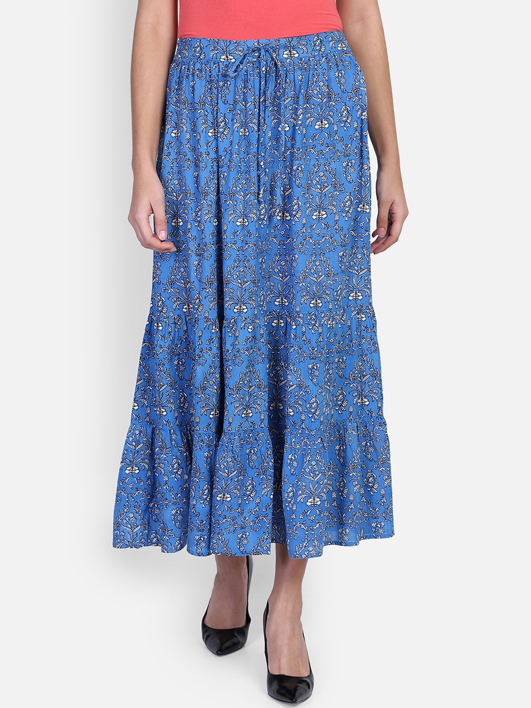 

Aditi Wasan Women Blue Printed Skirts