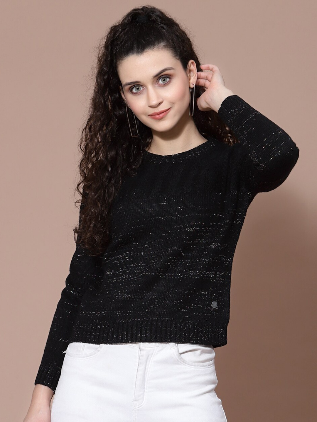 

Wool Trees Women Black Pullover