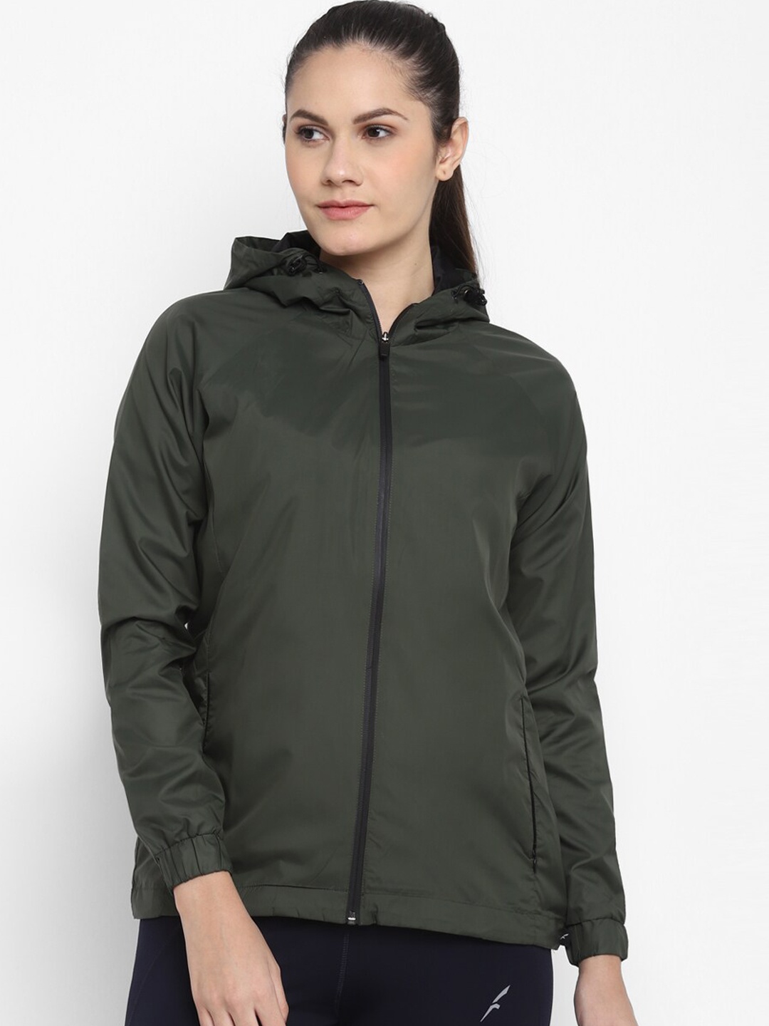 

FURO by Red Chief Women Green Sporty Jacket