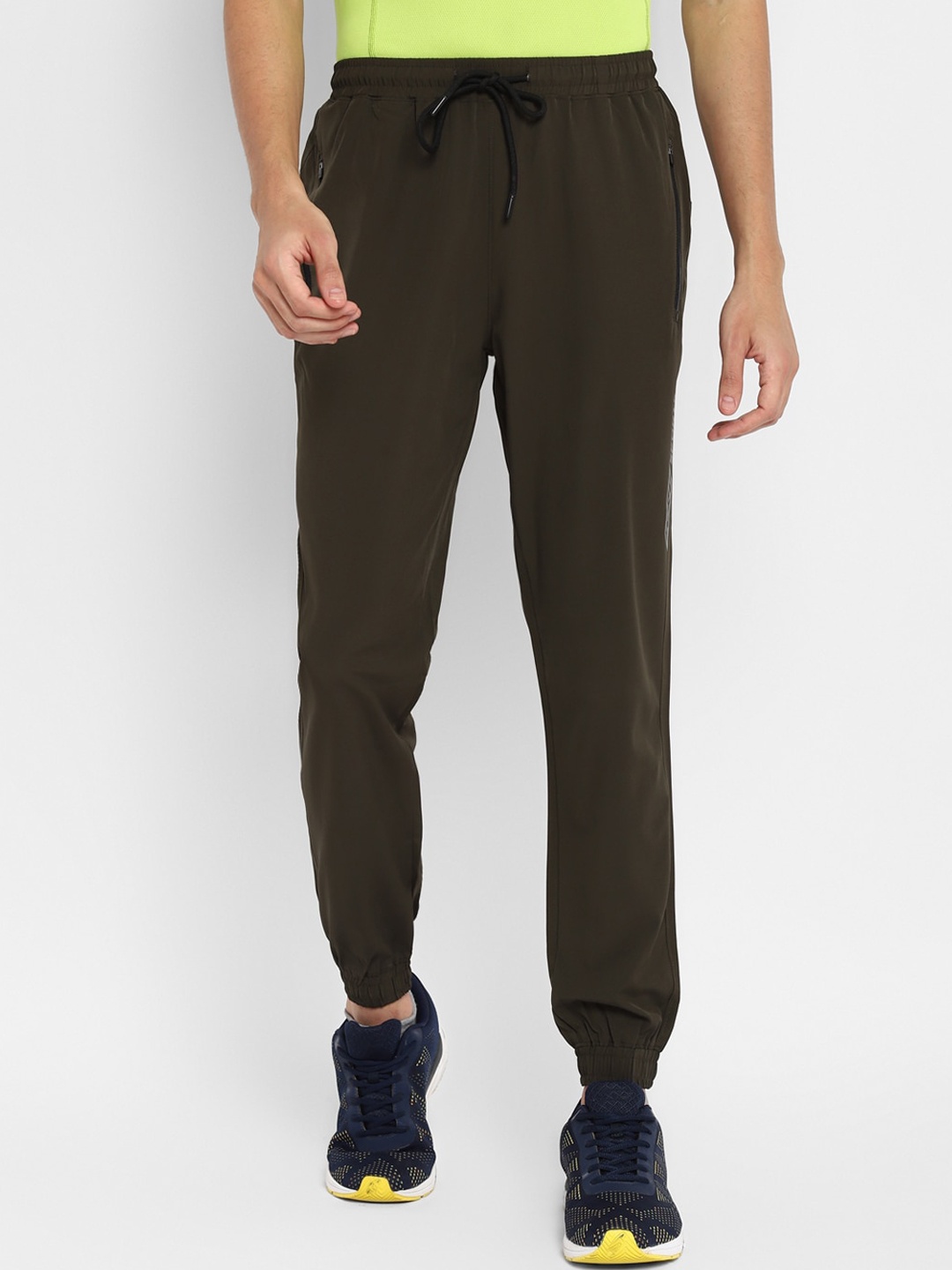 

FURO by Red Chief Men Olive Green Solid Joggers