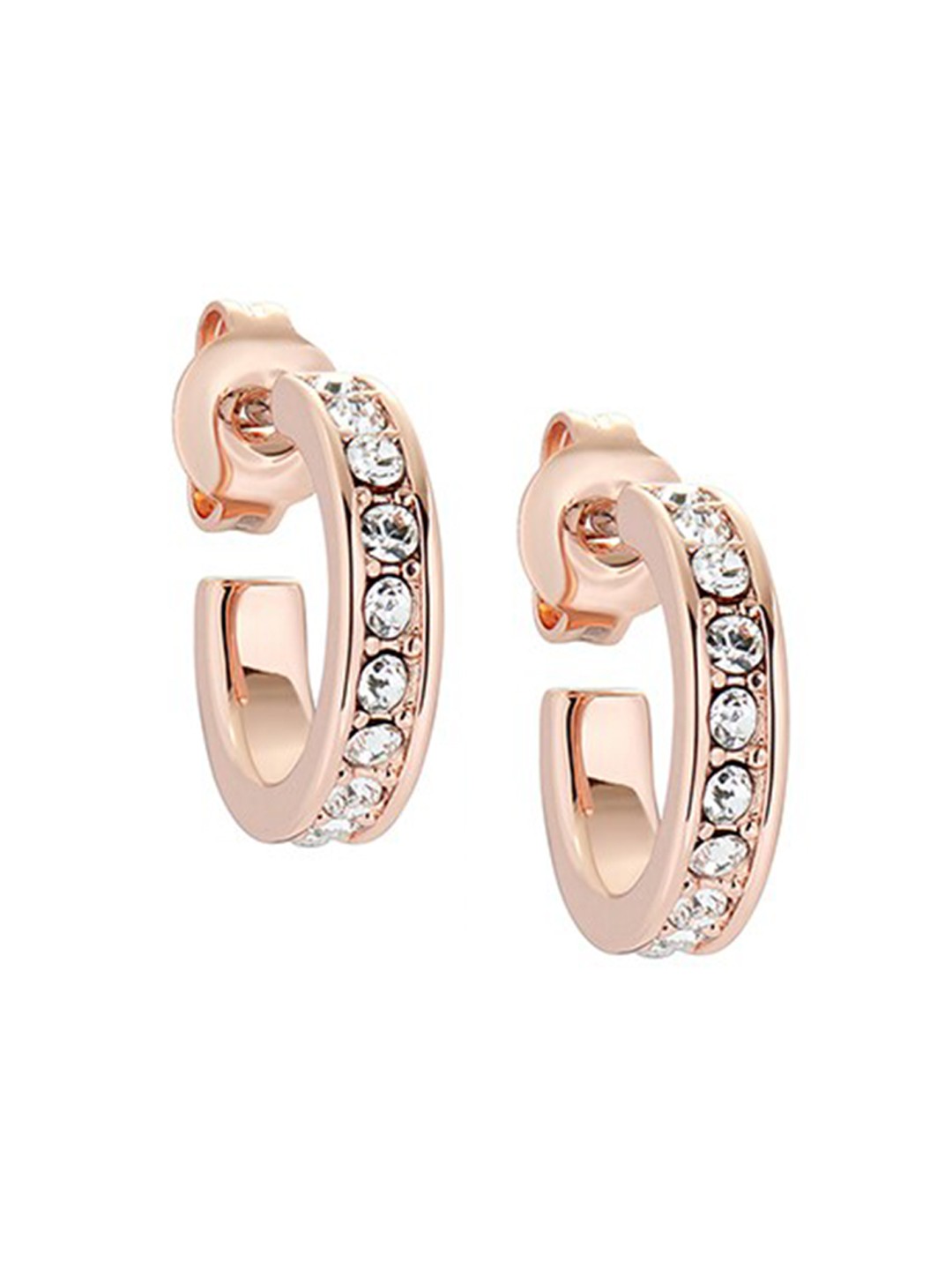 

Ted Baker Rose Gold & White Circular Ear Cuff Earrings