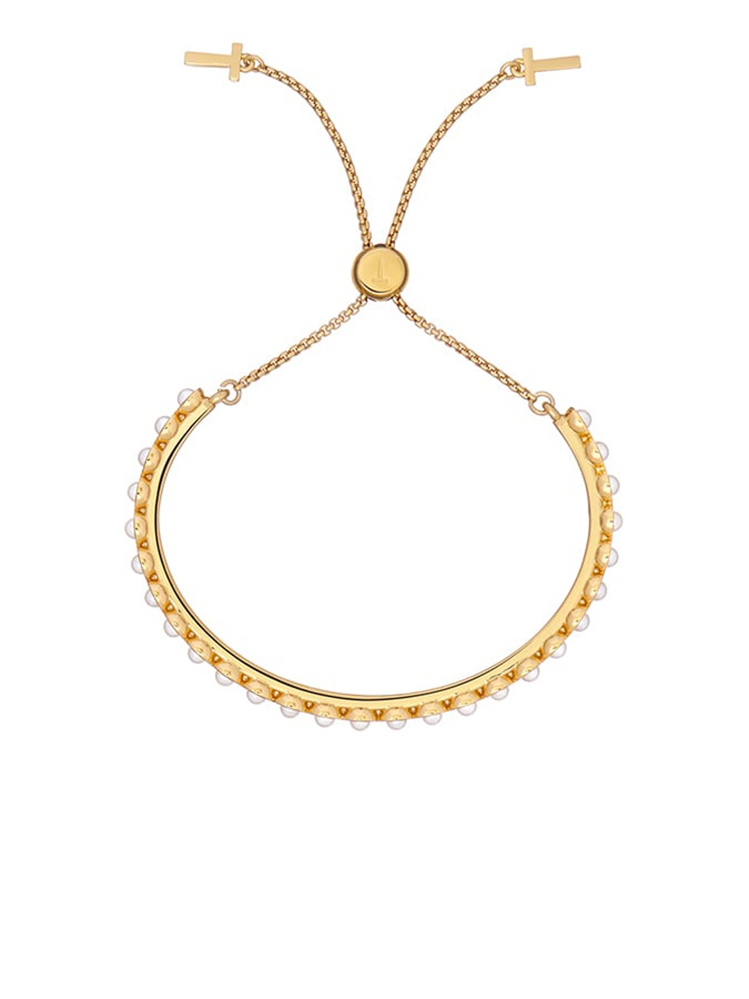 

Ted Baker Pearl Bubble Drawstring Bracelet, Gold