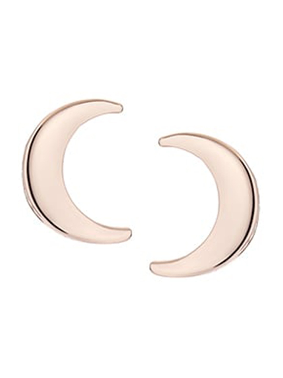 

Ted Baker Rose Gold-Plated Crescent Shaped Studs Earrings