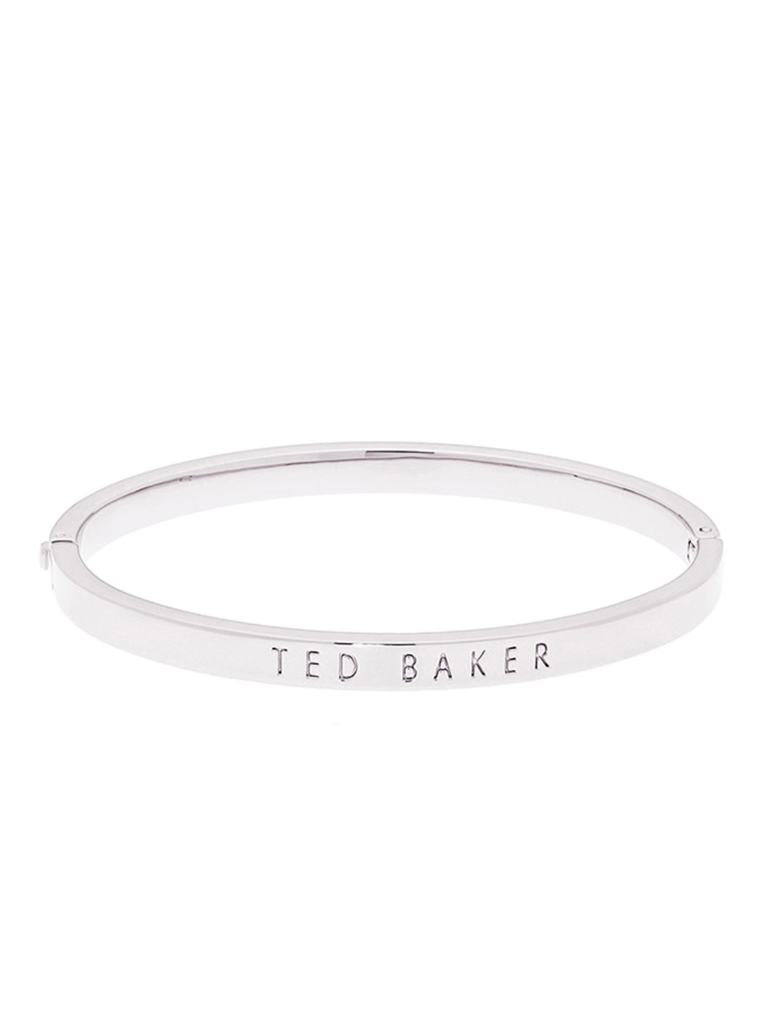 

Ted Baker Women Metallic Silver Toned Bangle