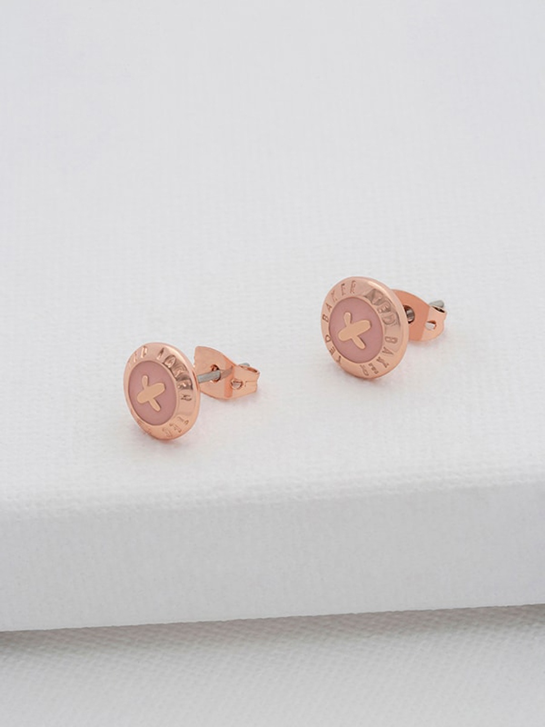 

Ted Baker Woman Rose Circular Studs Earrings