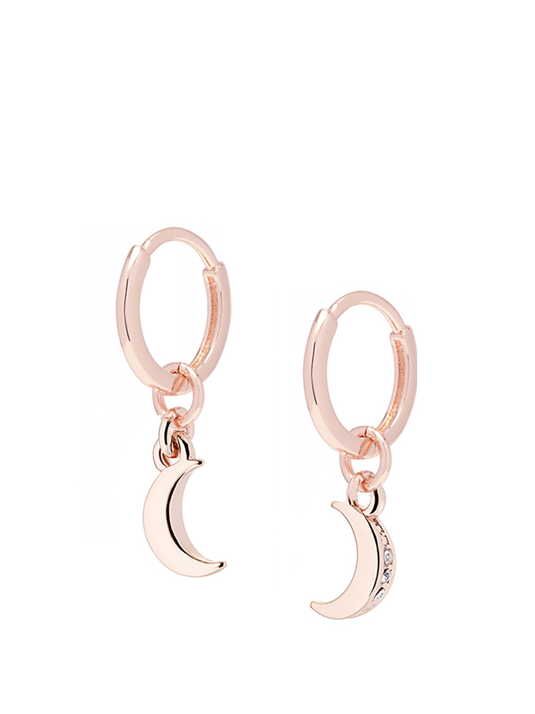 

Ted Baker Rose Gold-Toned Circular Hoop Earrings