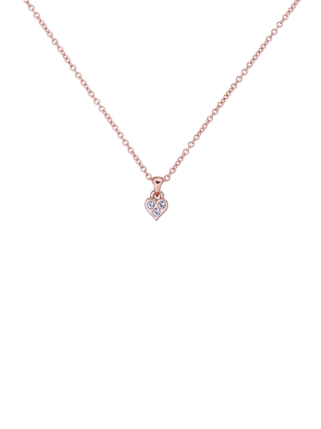 

Ted Baker Women Rose-Gold Nano Heart Pendant With Chain