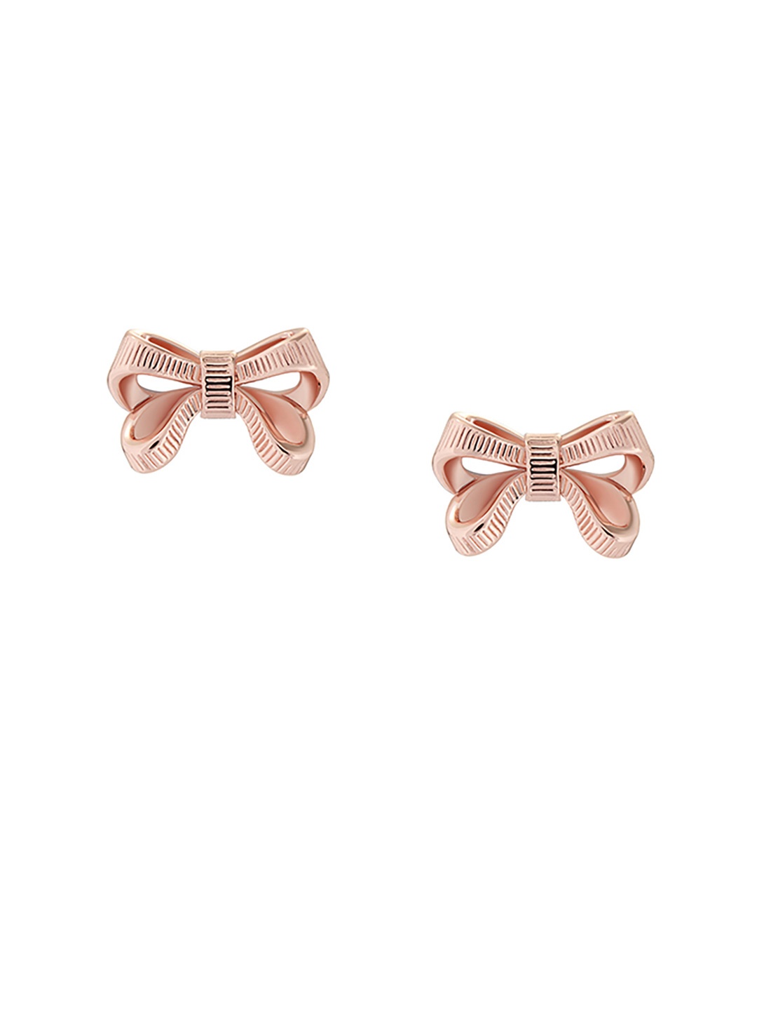 

Ted Baker Rose Gold-Toned Bow Studs Earrings