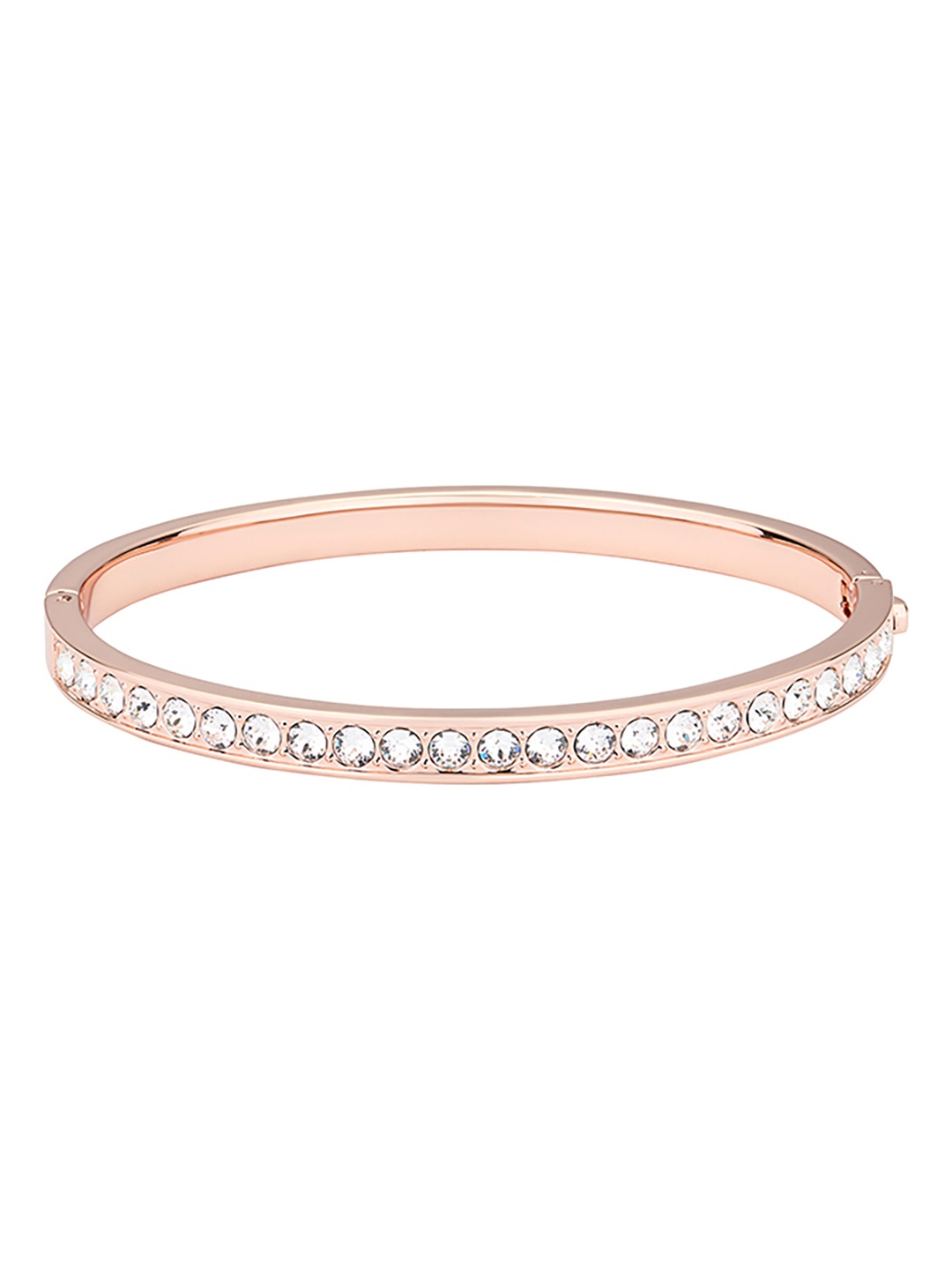 

Ted Baker Women Rose & White Brass Crystals Bangle-Style Bracelet