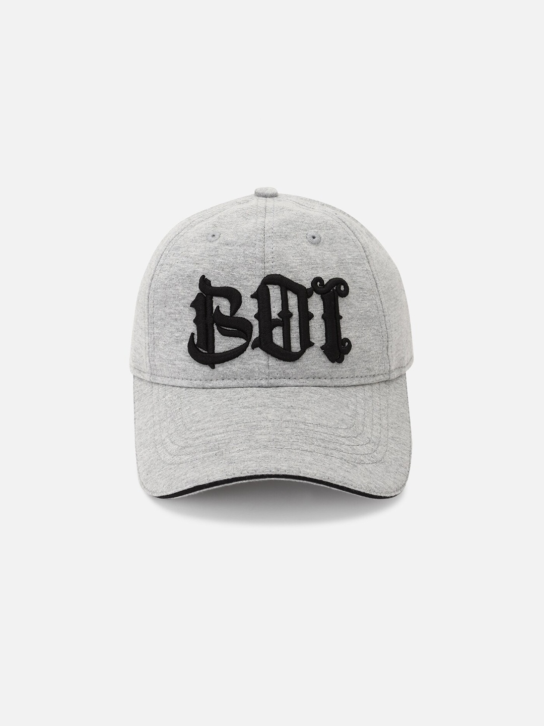 

FOREVER 21 Men Grey & Black Printed Baseball Cap