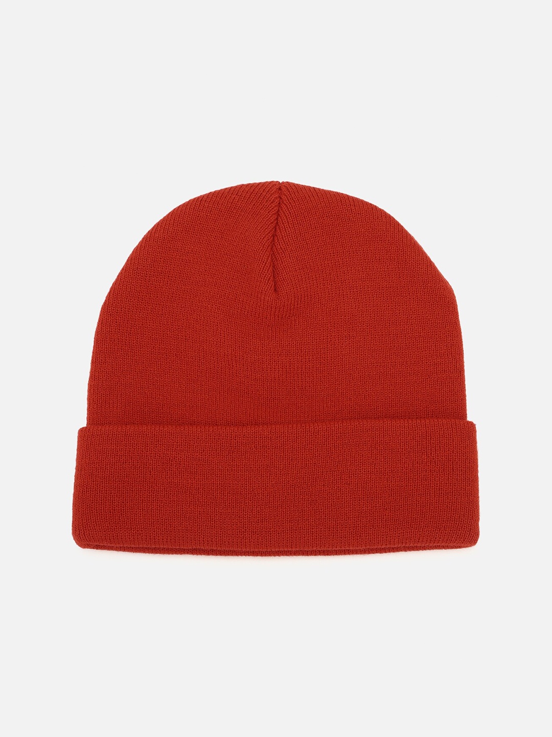 

FOREVER 21 Men Red Solid Beanie
