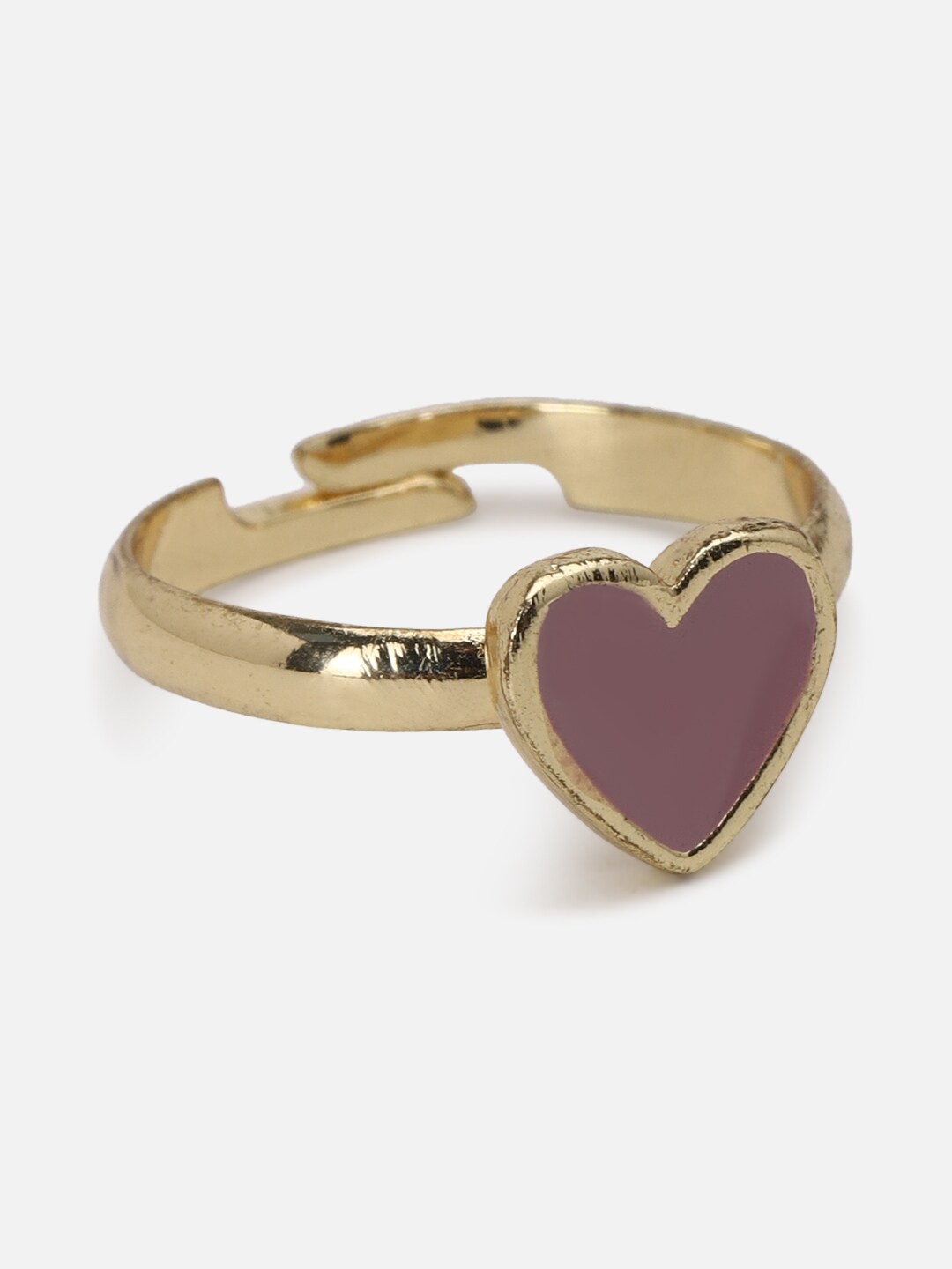 

FOREVER 21 Women Gold-Toned Adjustable Finger Ring
