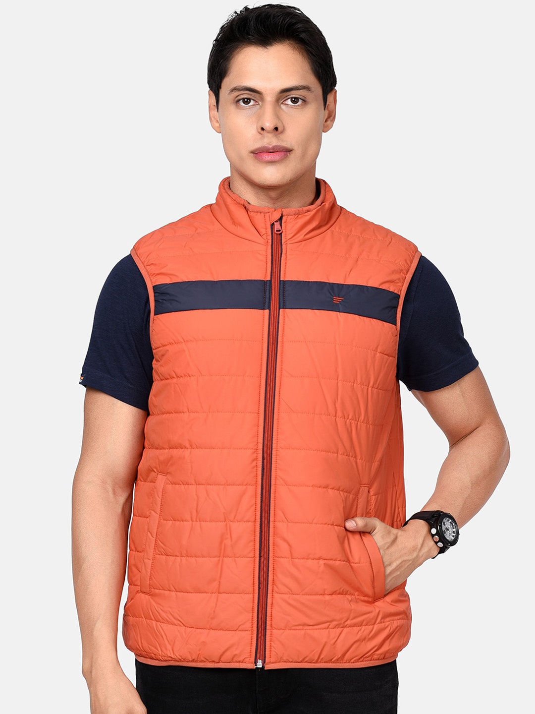 

t-base Men Insulator Puffer Jacket, Orange