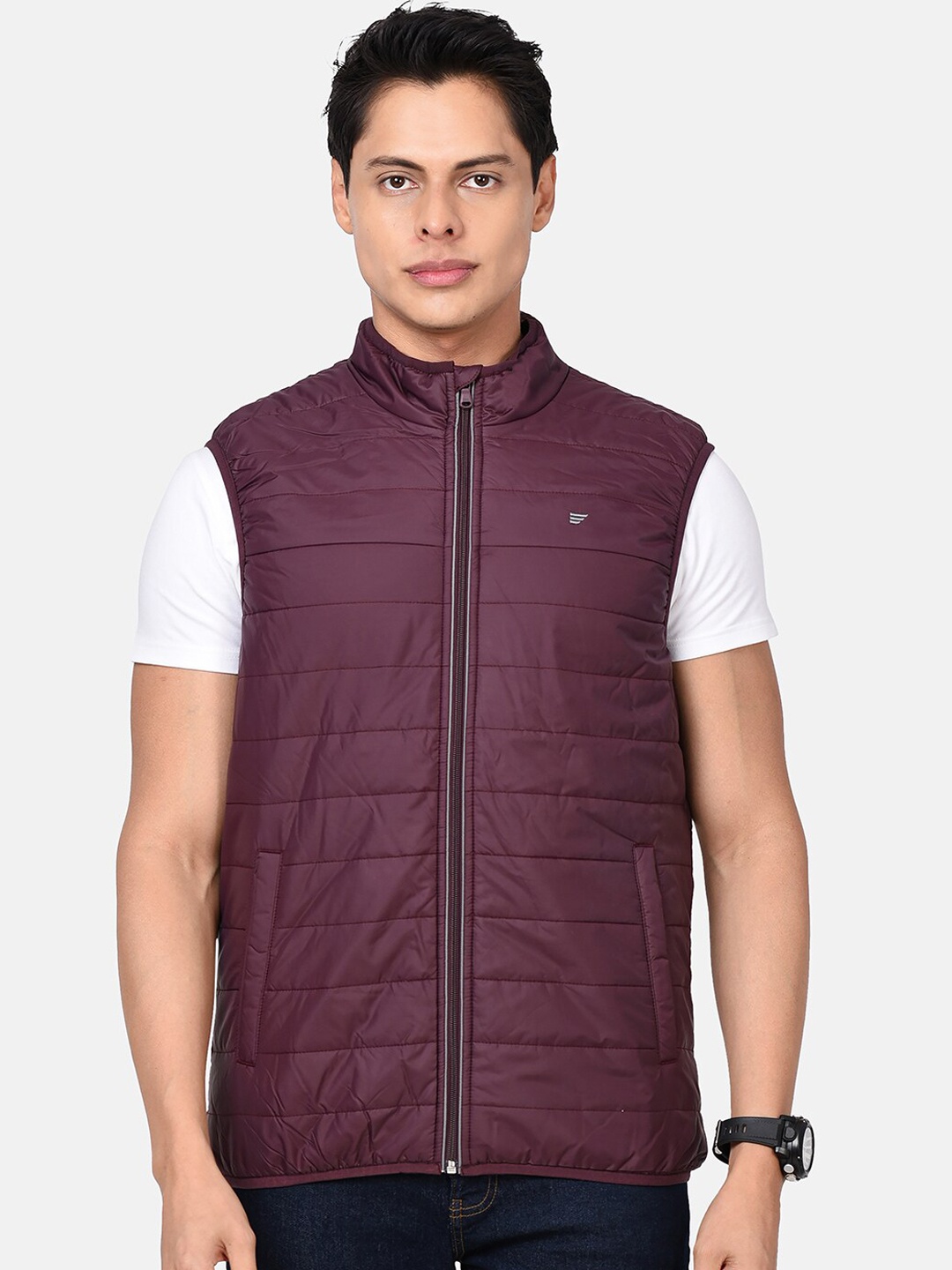 

t-base Men Insulator Puffer Jacket, Burgundy