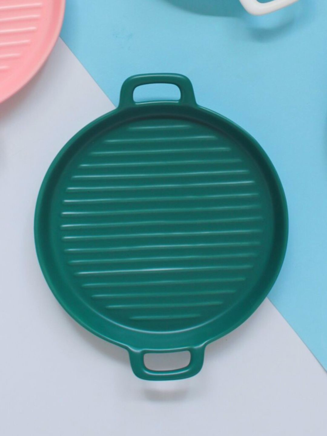 

Nestasia Green Solid Large Oven Baking Tray