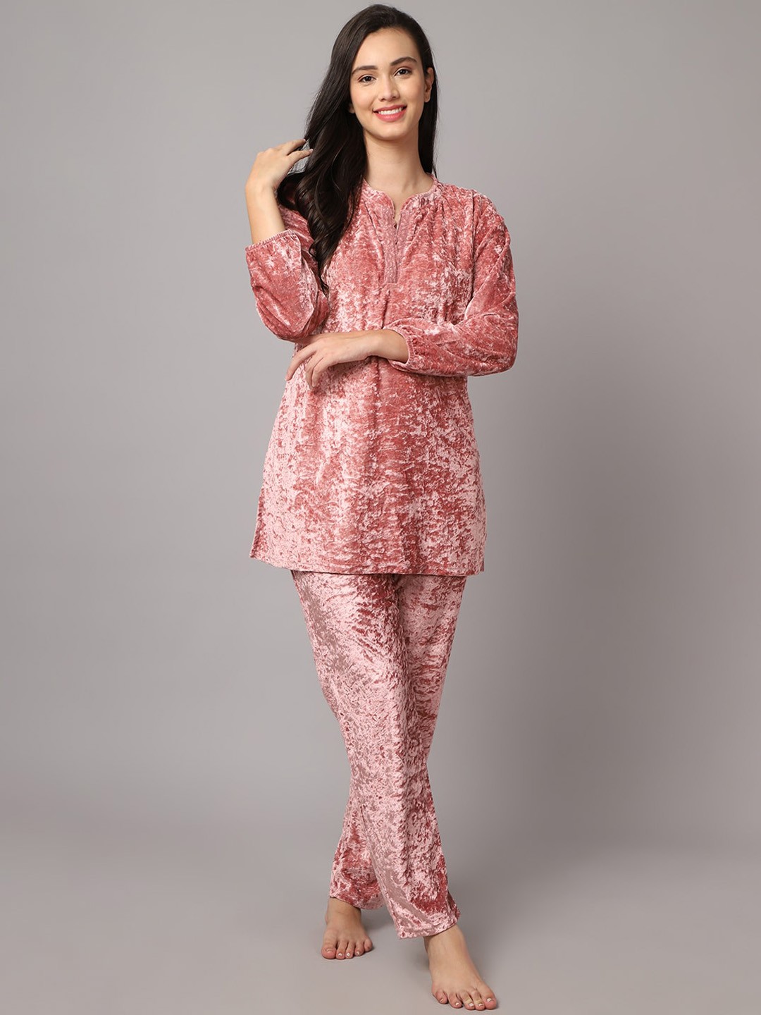 

Kanvin Women Pink Night suit