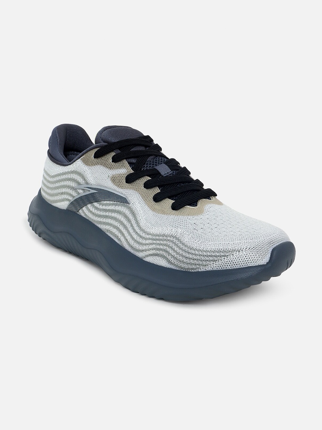 

Anta Men Mesh Walking Non-Marking Shoes, Beige