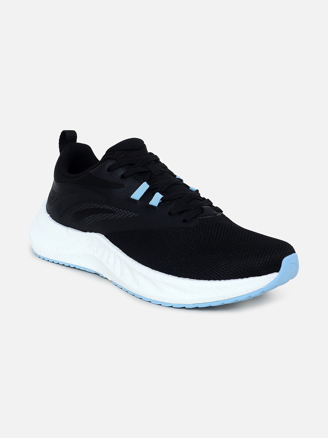

Anta Men Black Mesh Walking Non-Marking Shoes