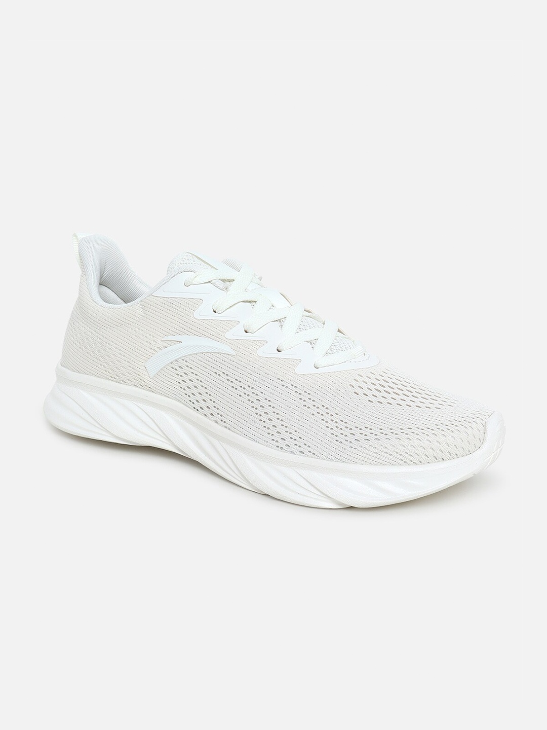 

Anta Men Beige Mesh Badminton Non-Marking Shoes