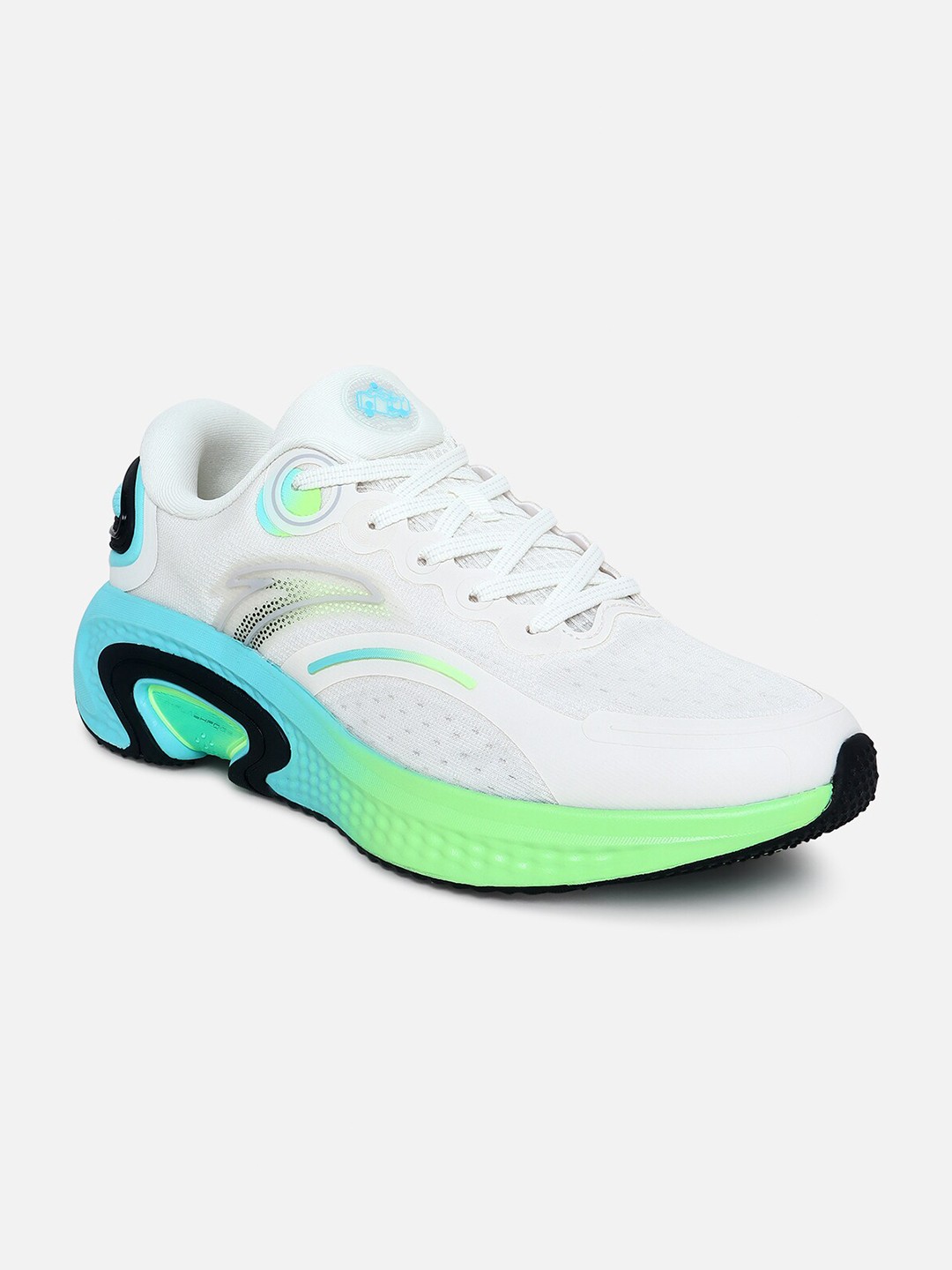 

Anta Men Beige Mesh Walking Non-Marking Shoes