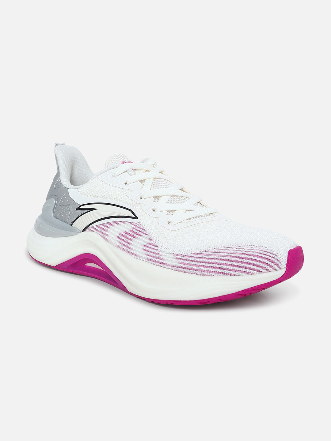 

Anta Women Beige Mesh Running Non-Marking Shoes