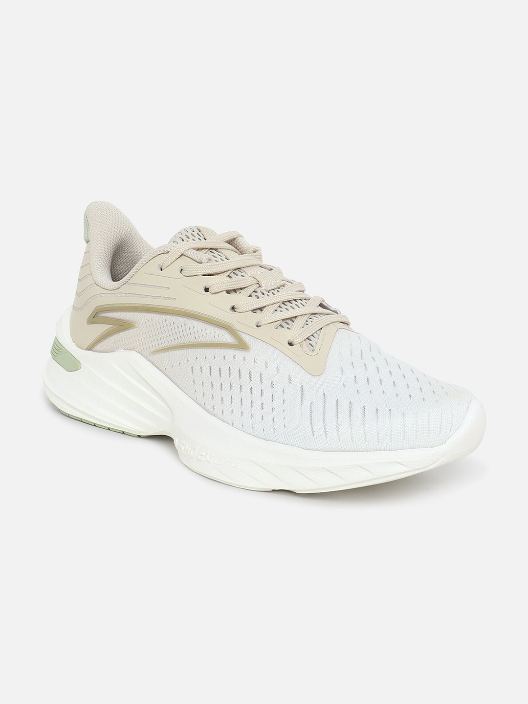 

Anta Women Beige Mesh Running Non-Marking Shoes