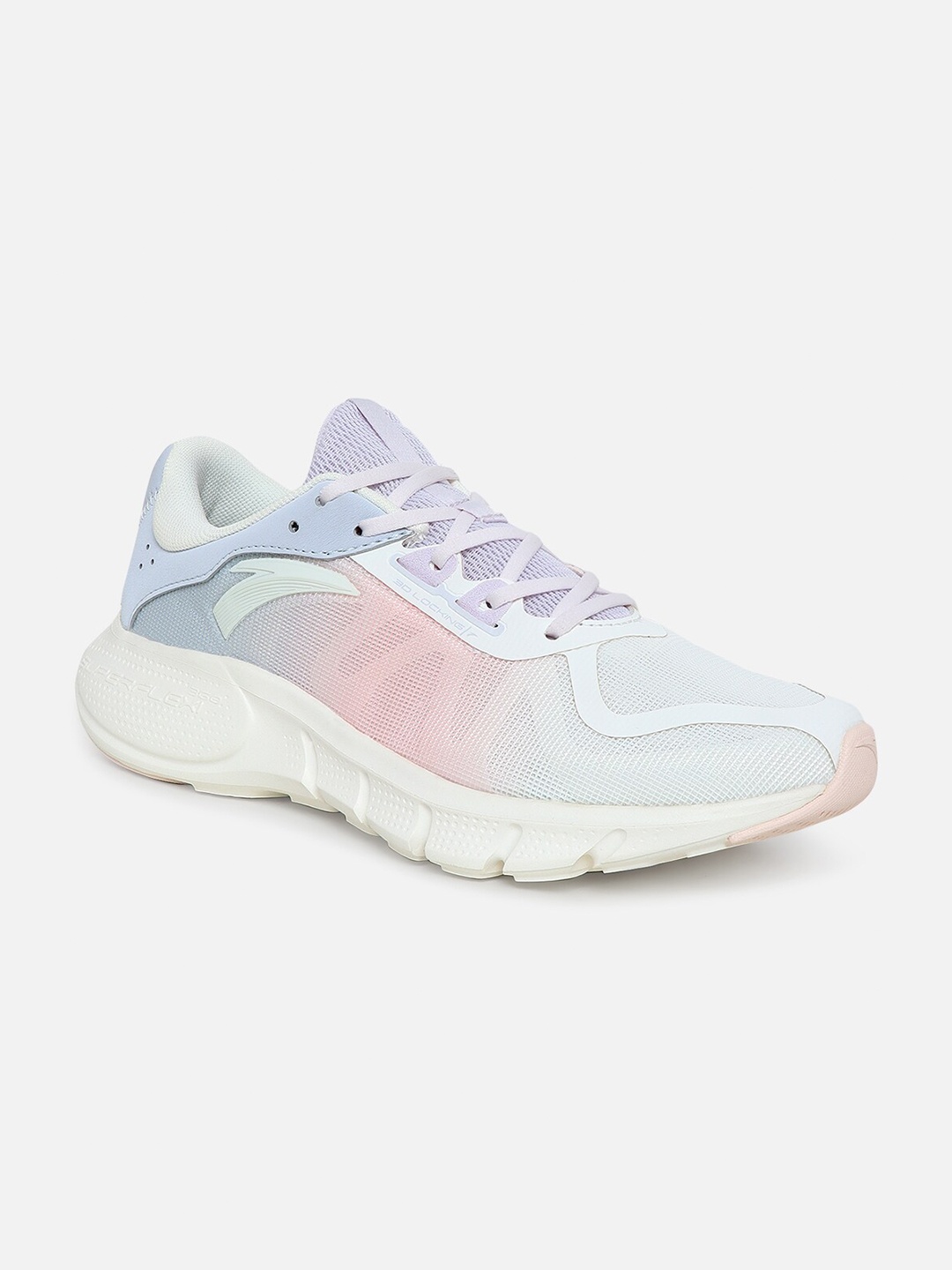 

Anta Women Beige Mesh Running Shoes