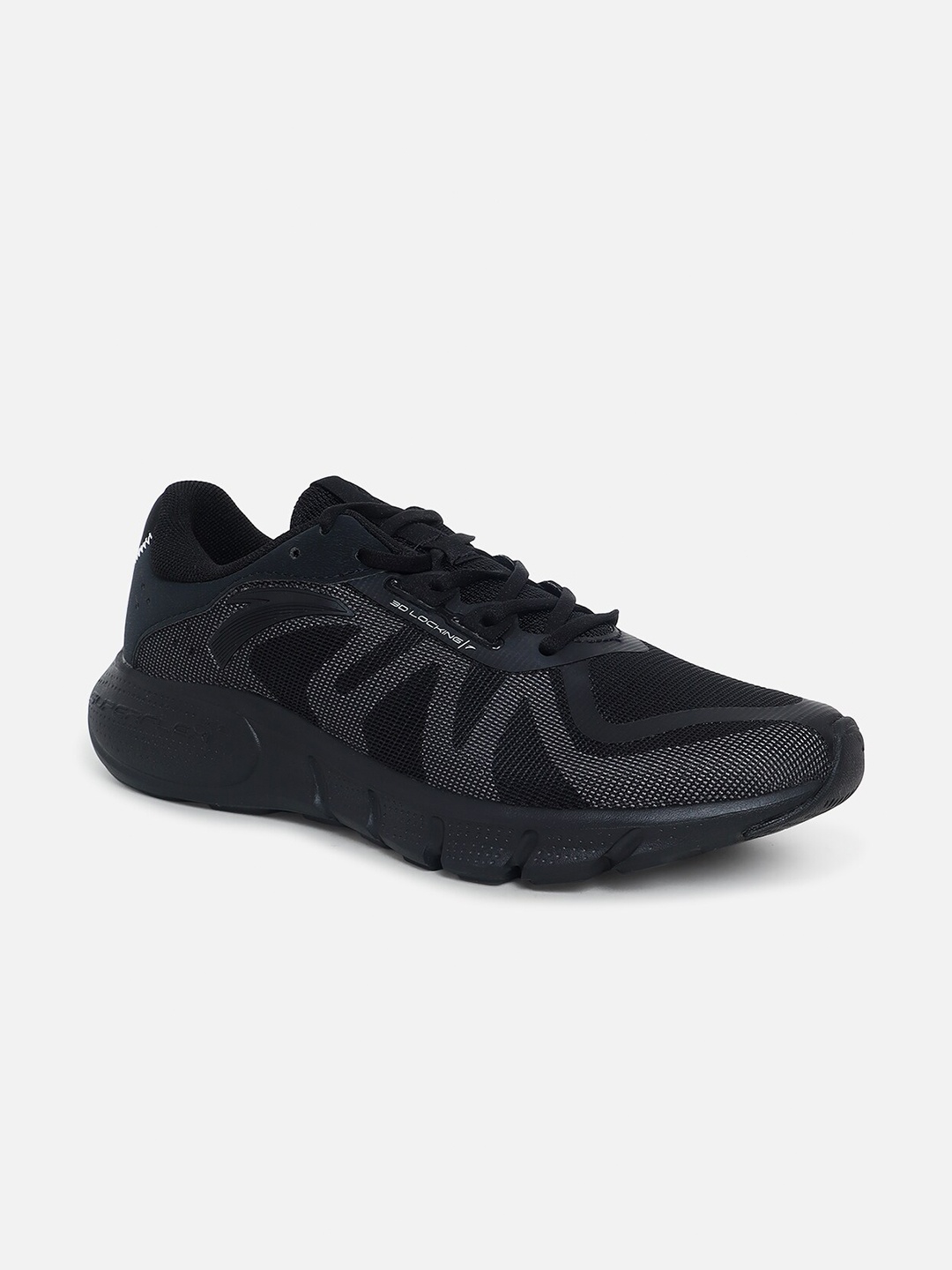 

Anta Women Black Mesh Running Non-Marking Shoes