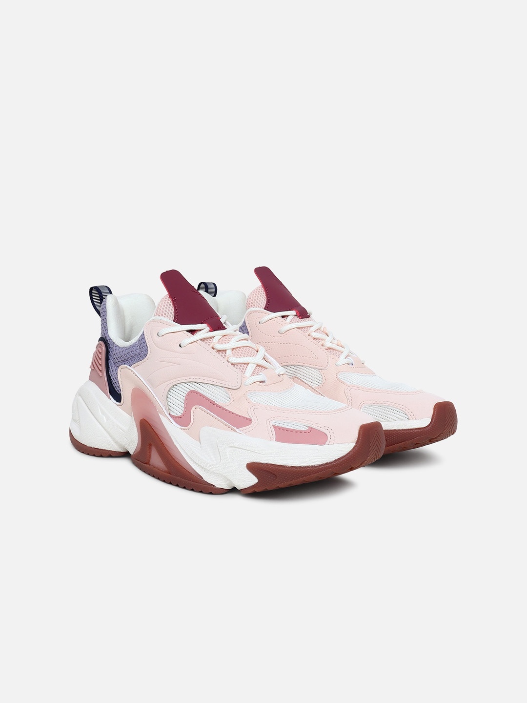 

Anta Women Beige Printed Sneakers