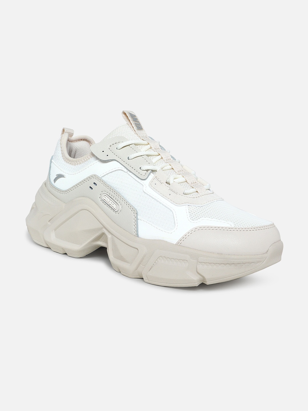 

Anta Women Colourblocked Sneakers, Beige