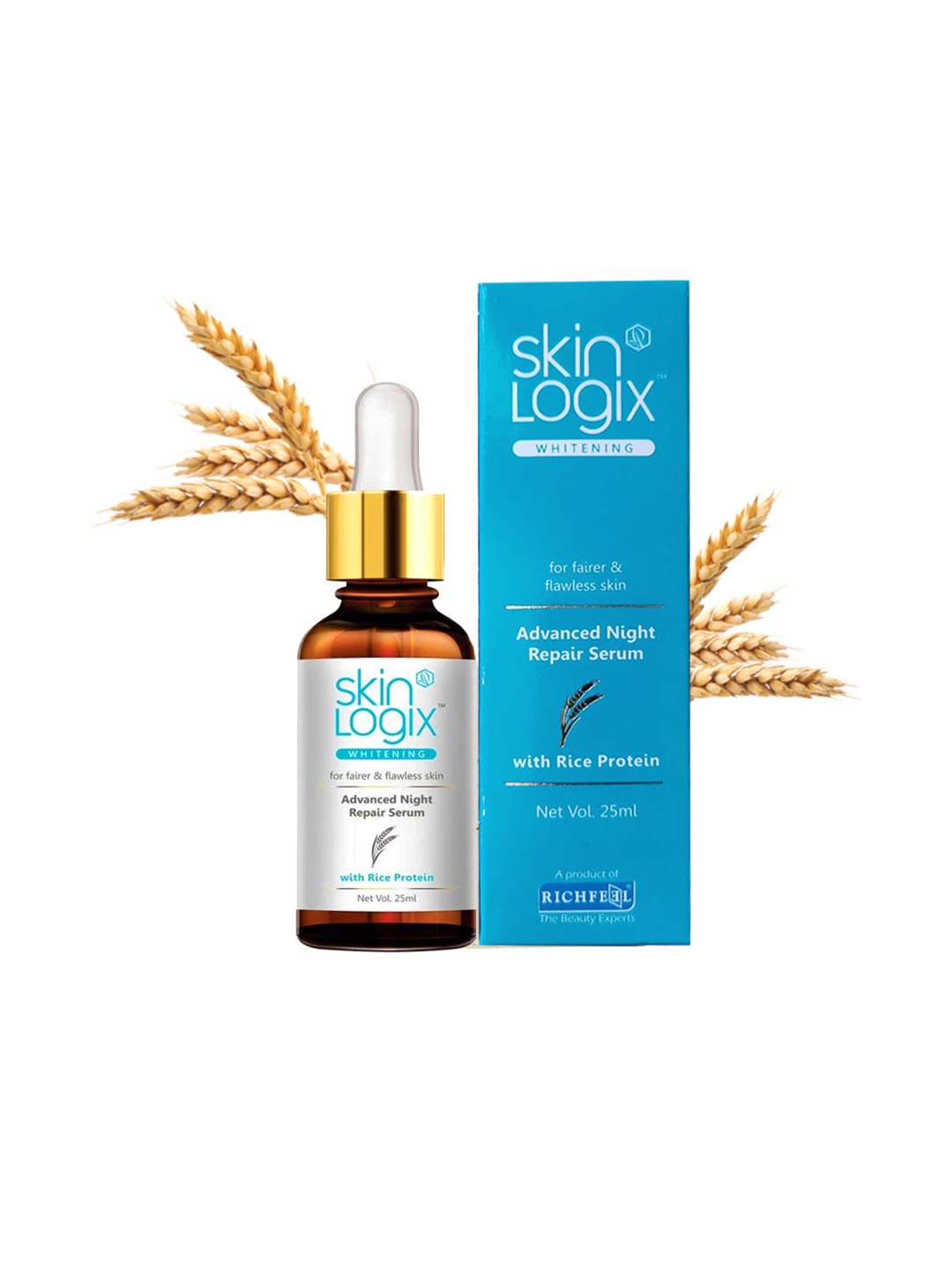 

Richfeel Skin Logix Whitening Advanced Night Repair Serum 25 ML, Na