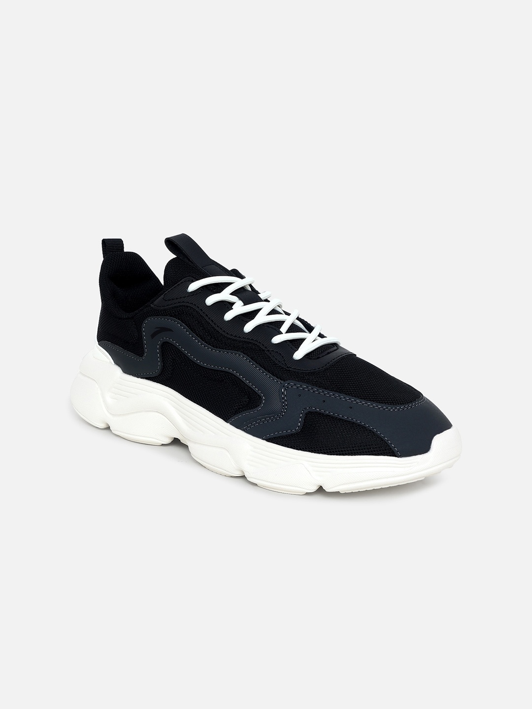 

Anta Men Colourblocked Sneakers, Black