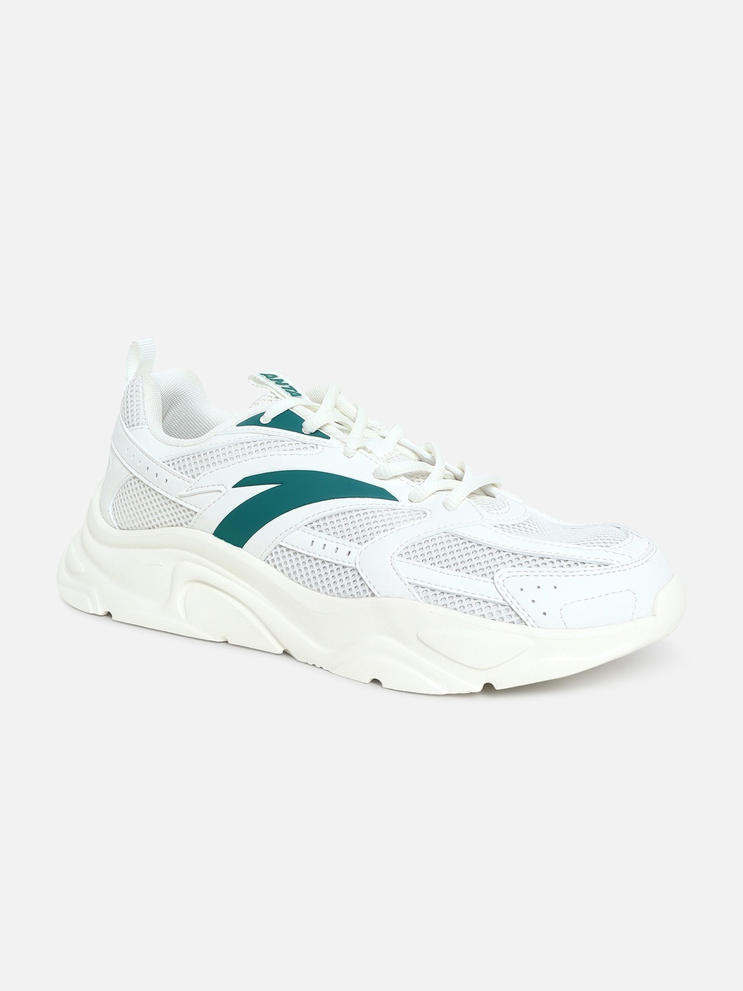 

Anta Men Beige Colourblocked Sneakers
