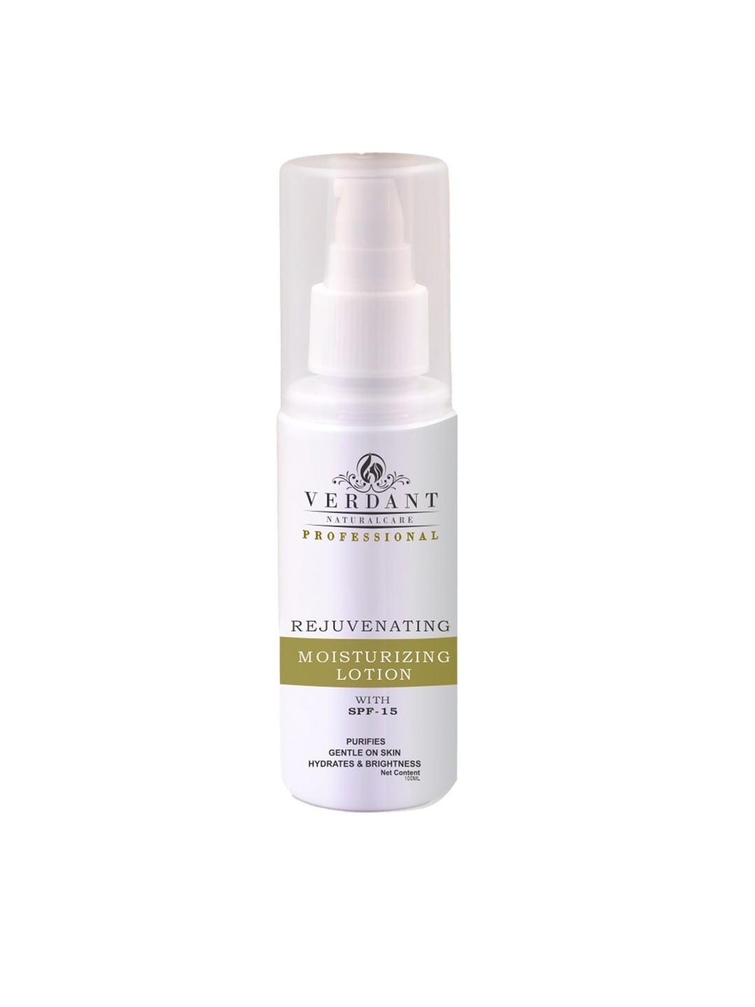 

Verdant Natural Care Rejuvenating Moisturizing Body Lotion With SPF 15 - 100 ml, White