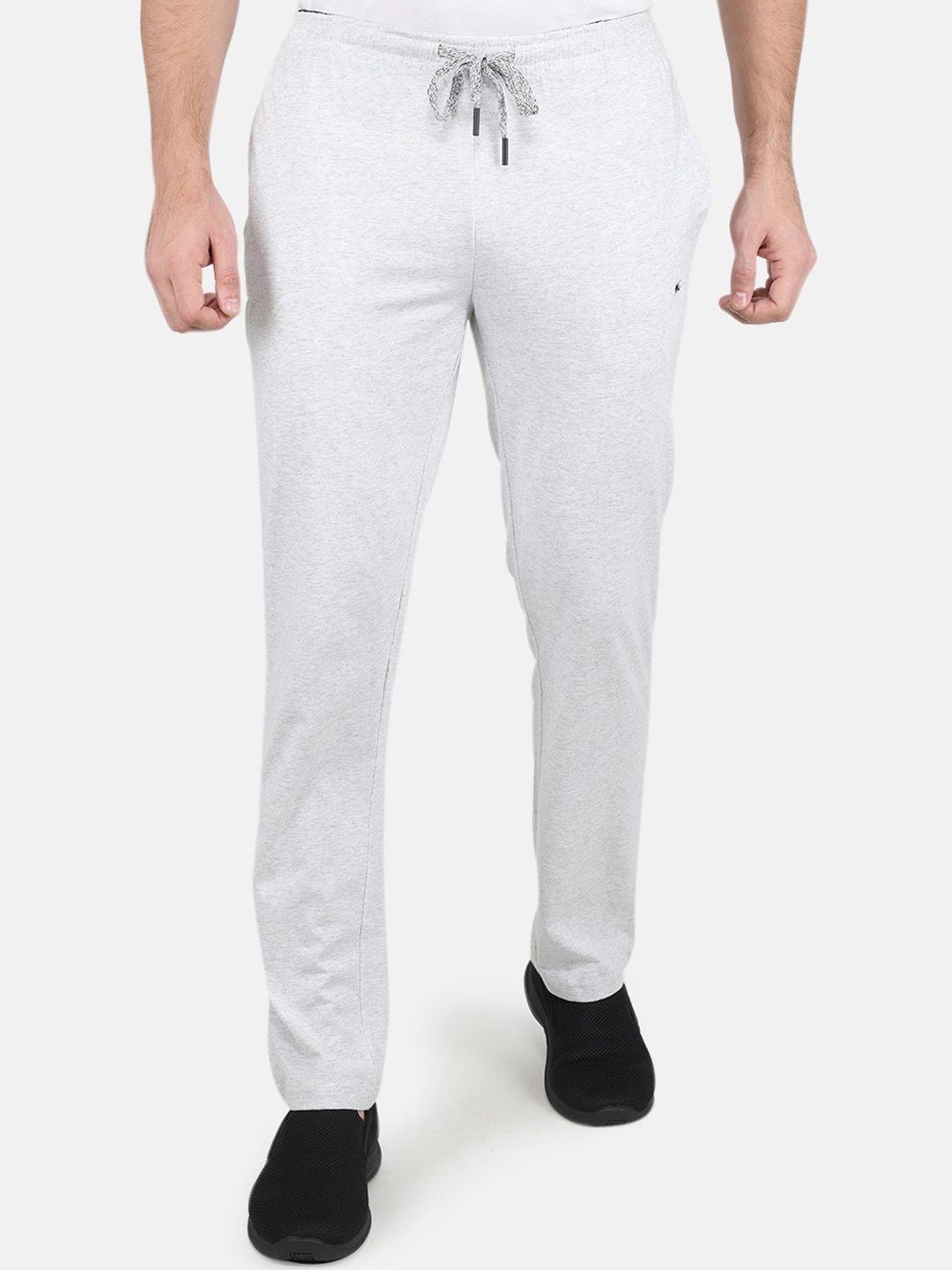 

Monte Carlo Men Grey Solid Track Pants