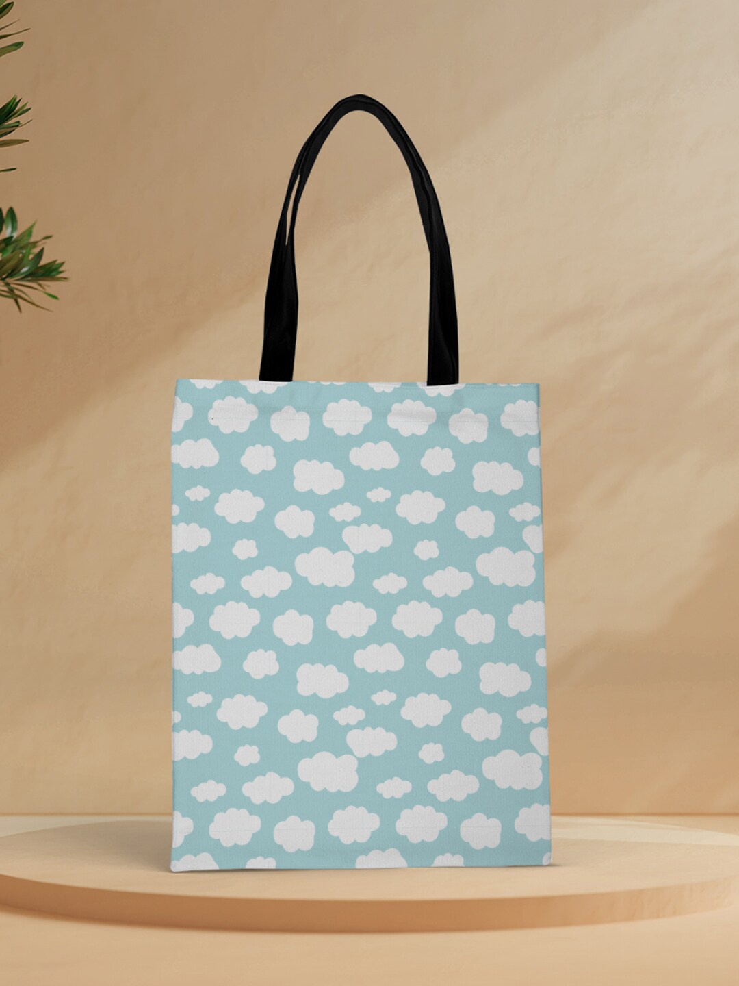 

Crazy Corner Blue Printed Oversized Shopper Tote Bag