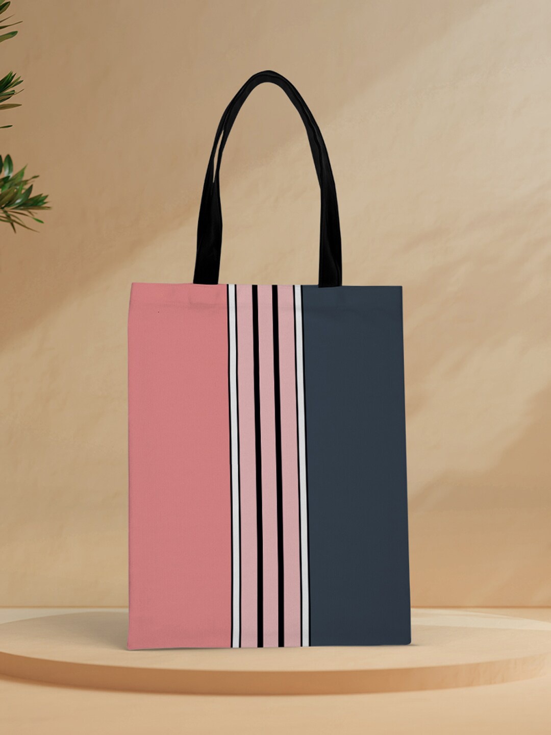 

Crazy Corner Multicoloured Striped Oversized Shopper Shoulder Bag, Multi