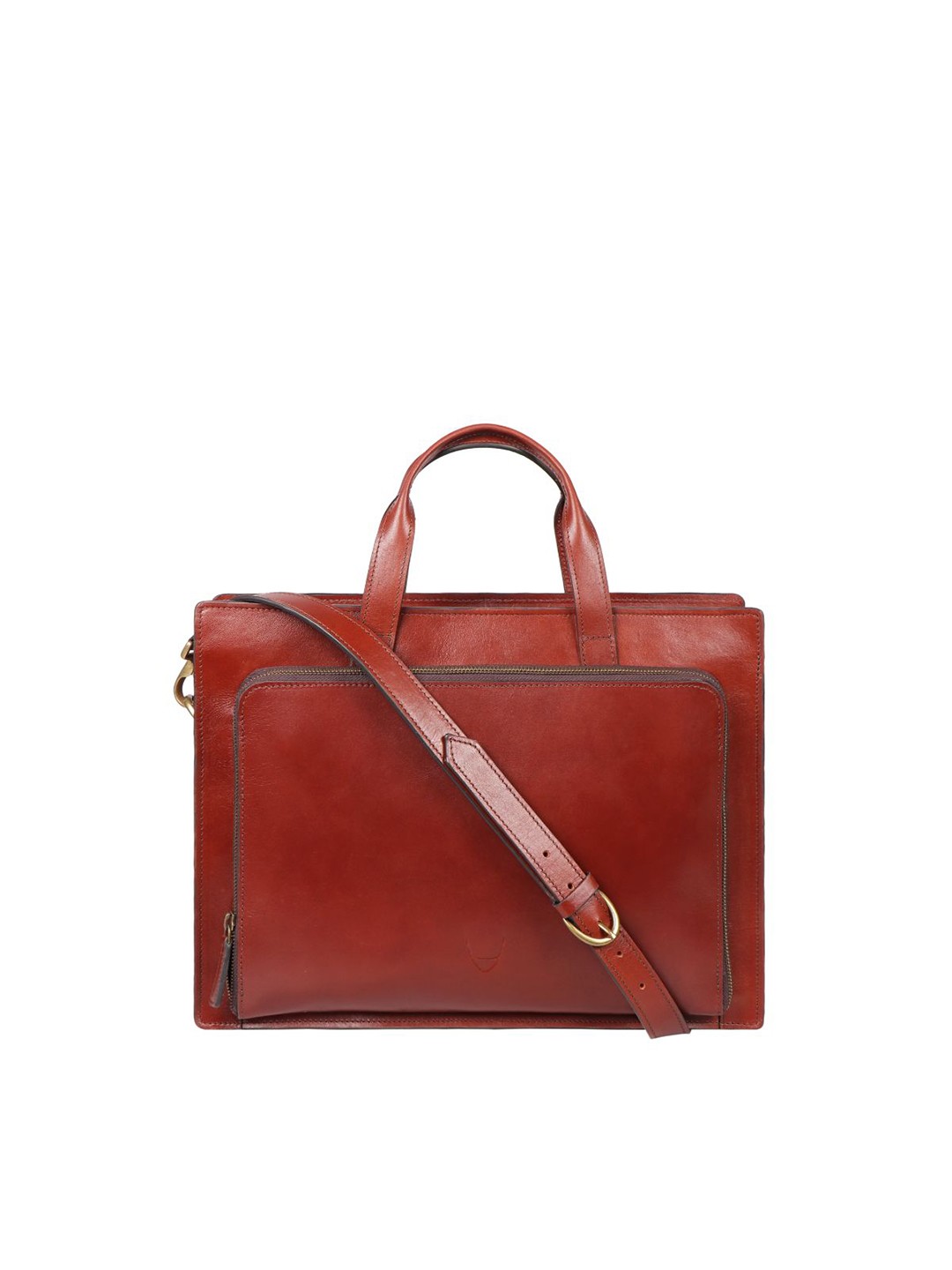 

Hidesign Men Solid Messenger Bag, Tan