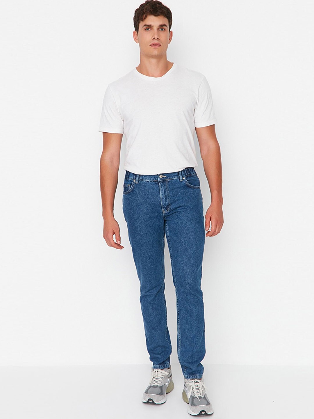 

Trendyol Men Solid Clean Look Jeans, Blue