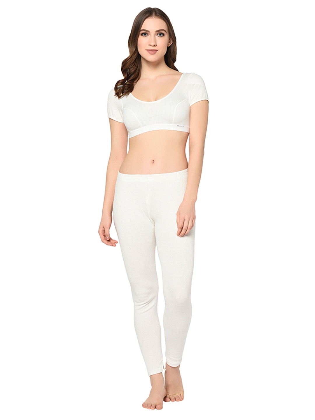 

GROVERSONS Paris Beauty Women Solid Thermal Set, White