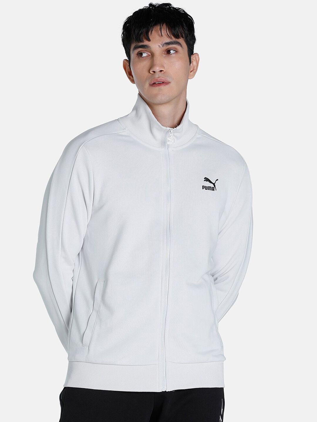 

Puma Men Off White T7 Track Jacket